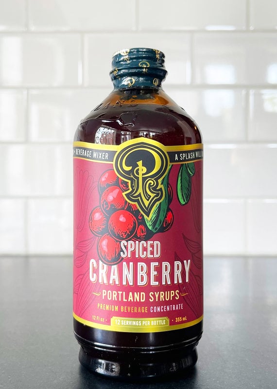 Portland Syrups Spiced Cranberry Syrup