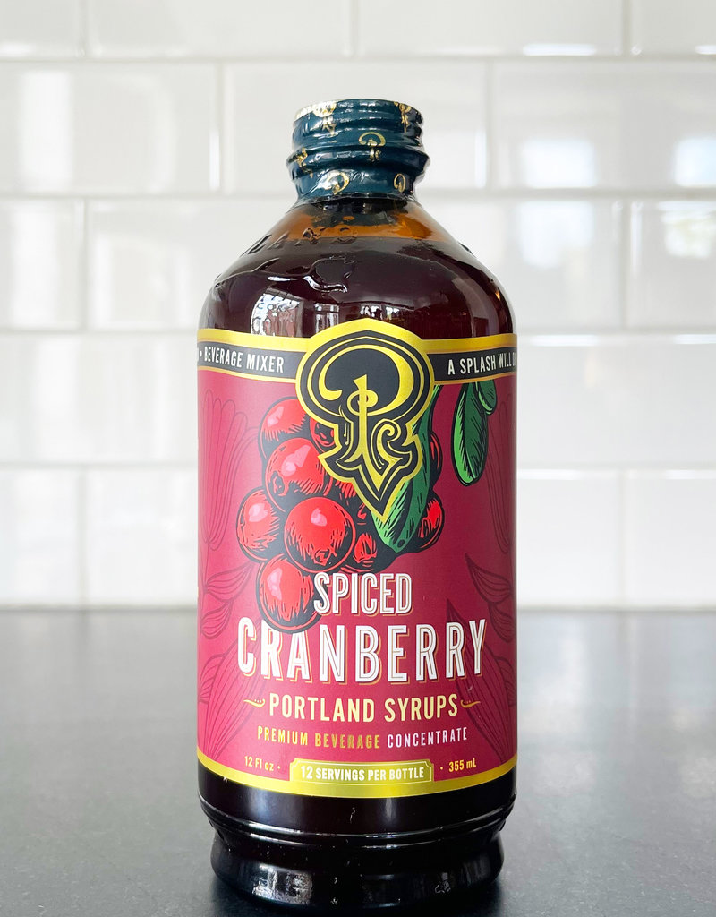 Portland Syrups Spiced Cranberry Syrup