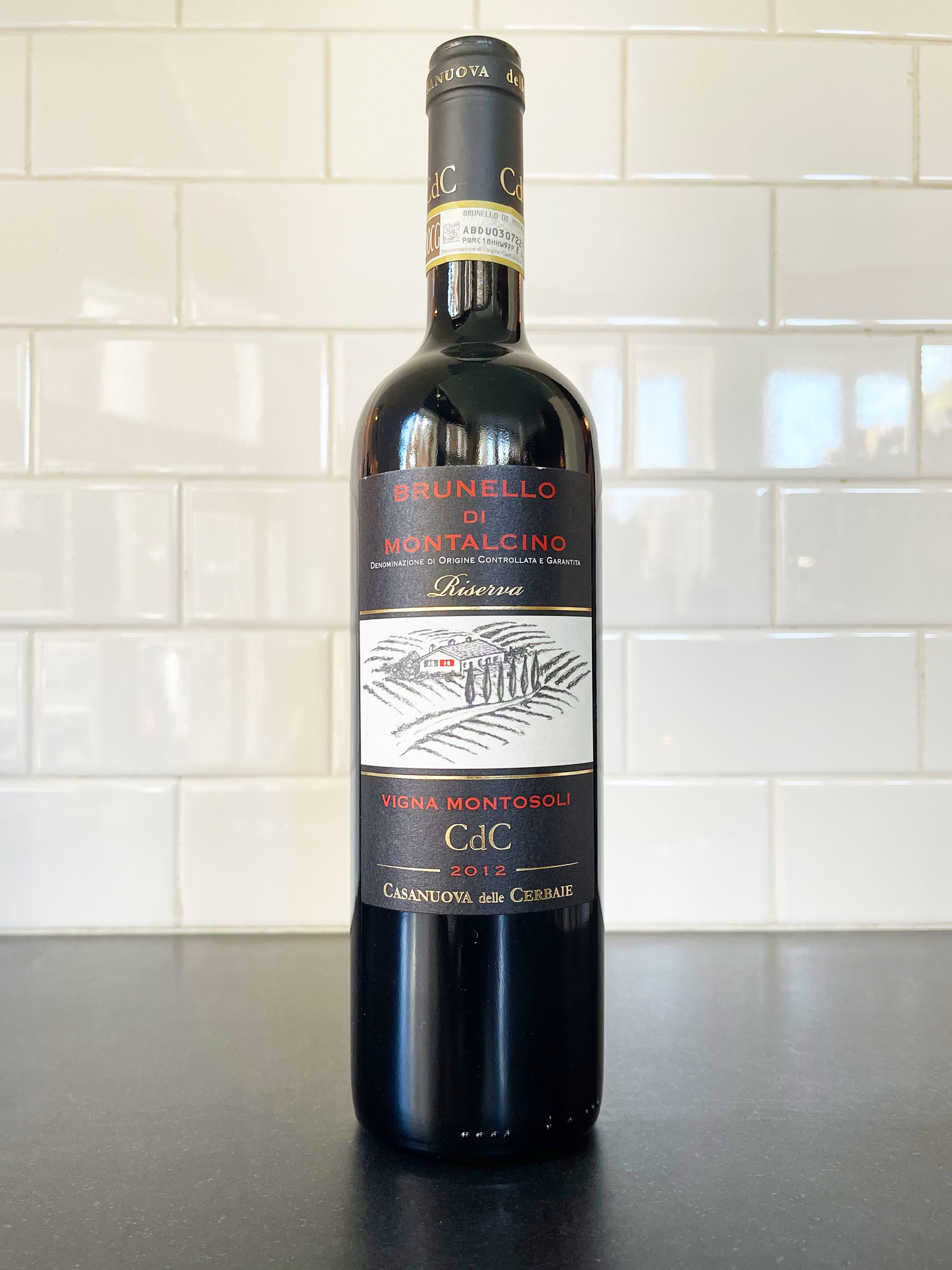 Casanuova delle Cerbaie 2012 Vigna Montosoli Riserva Brunello di