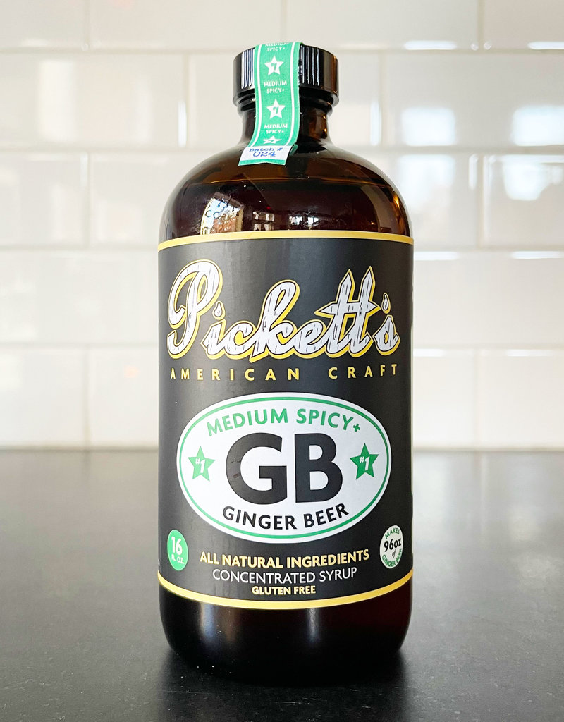 Pickett's Medium Spicy Ginger Beer Syrup