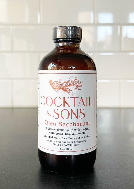 Cocktail & Sons Oleo Saccharum Syrup