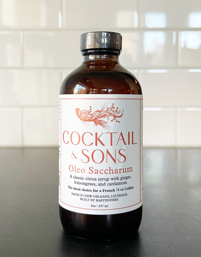 Cocktail & Sons Oleo Saccharum Syrup