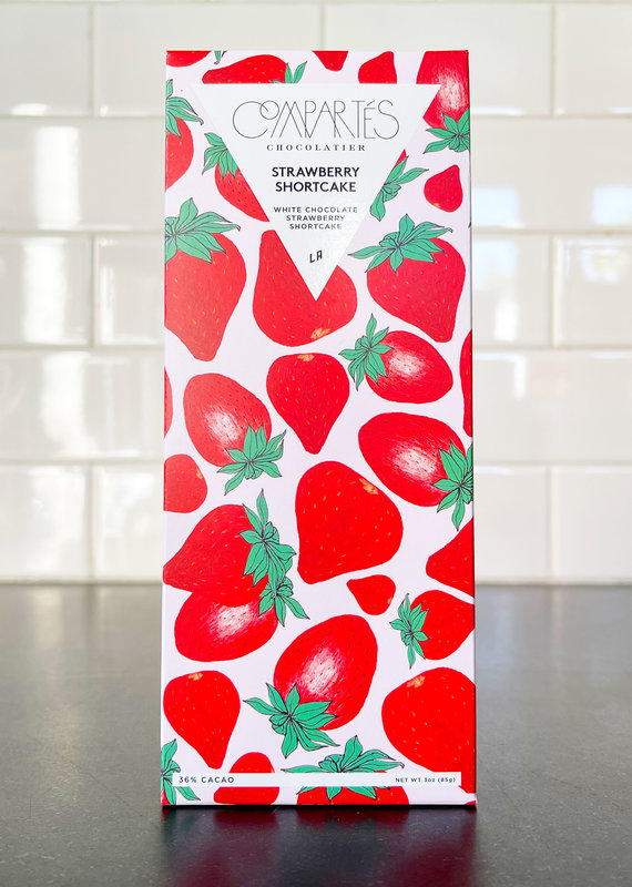 Compartés Strawberry Shortcake Chocolate Bar