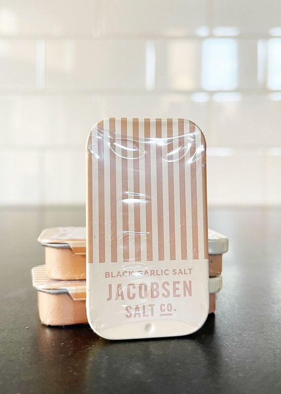 Jacobsen Salt Co. Black Garlic Sea Salt Slide Tin