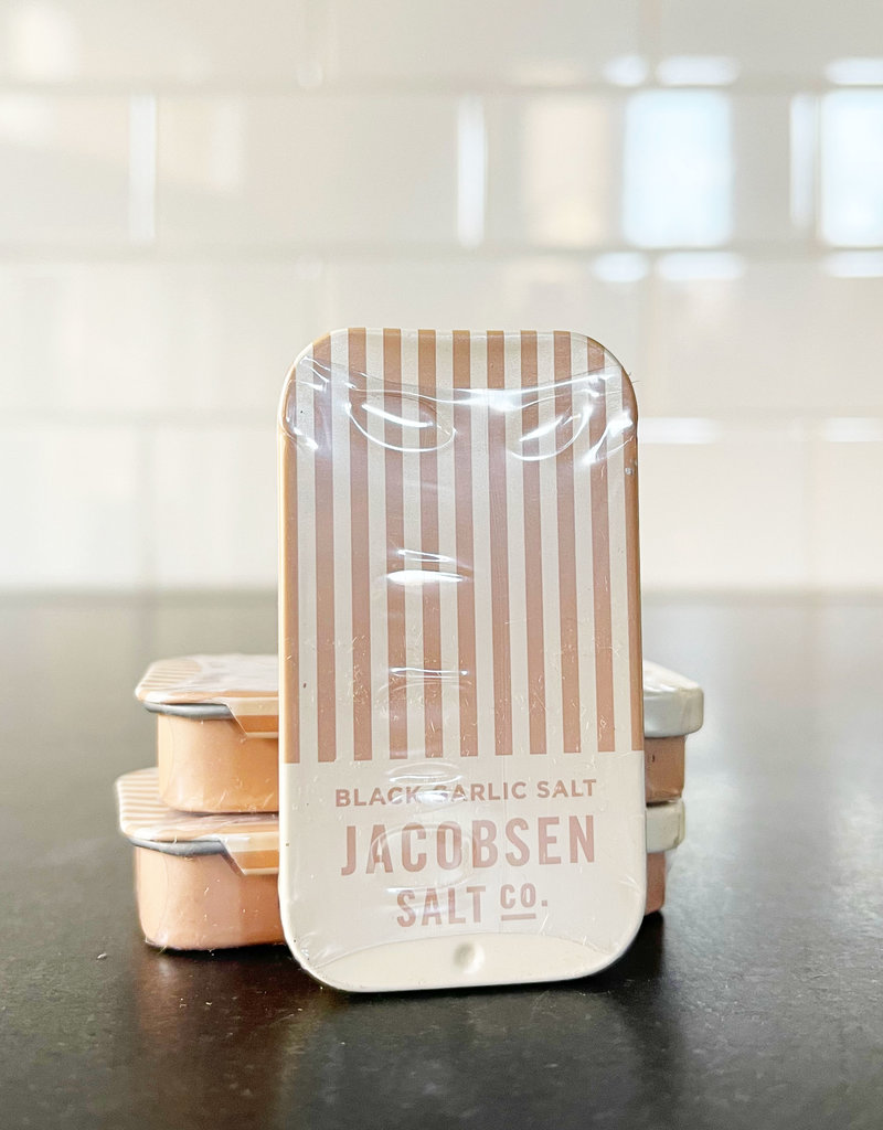 Jacobsen Salt Co. Black Garlic Sea Salt Slide Tin