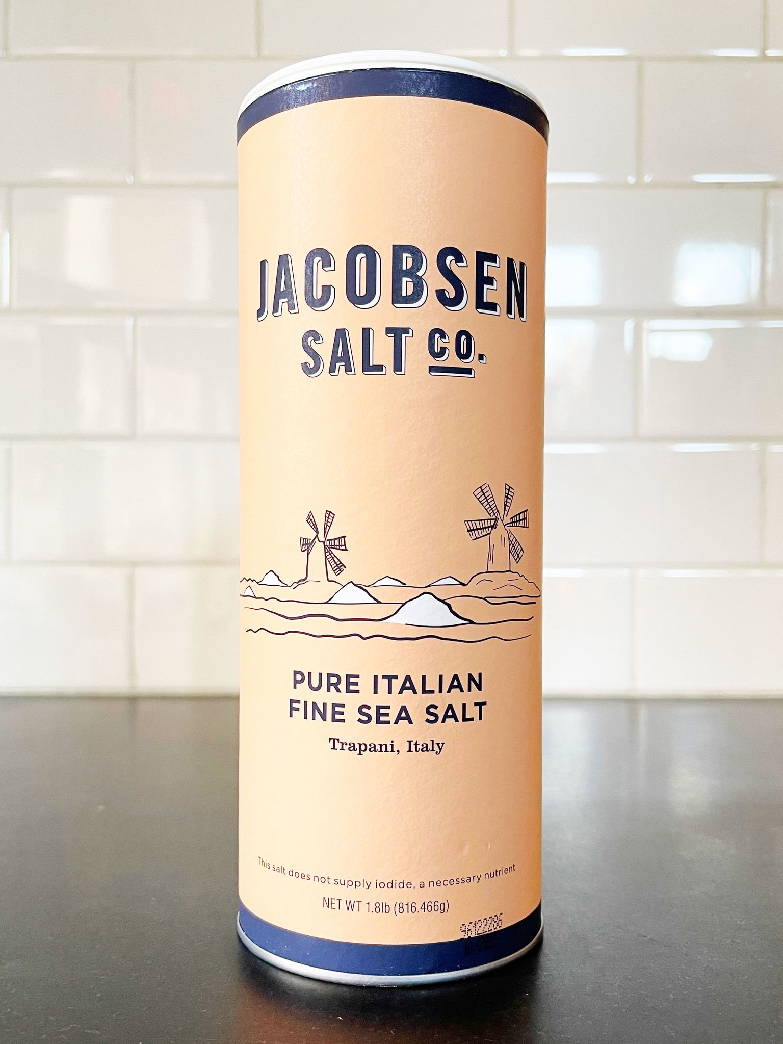 Jacobsen Salt Co. Trapani Pure Italian Fine Sea Salt CORK