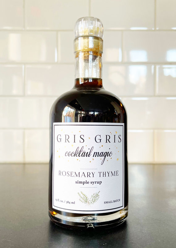 Gris Gris Cocktail Magic Rosemary Thyme Simple Syrup