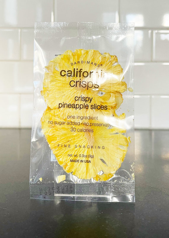 Dardimans California Crisps - Pineapple Slices