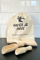 Earth & Nest Wooden Scoop Trio