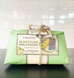 Chiostro di Saronno Hand-Wrapped Pistachio Panettone