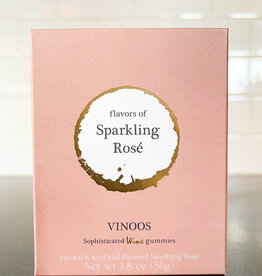 Vinoos Sparkling Rosé Gummies