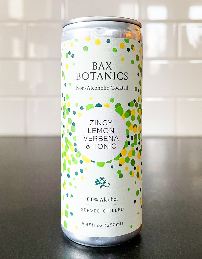 Bax Botanics Zingy Lemon Verbena & Tonic