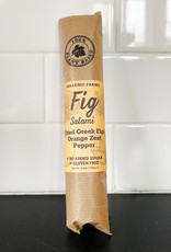 Hellenic Farms Vegan Fig Salami - Orange Zest & Aleppo Pepper