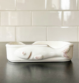 Ceramic Conservas Dish - White