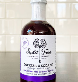 Split Tree Blackberry Blackcurrant Cordial Cocktail and Soda Mix