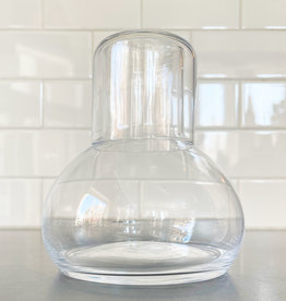 Stout Glass Carafe with Glass