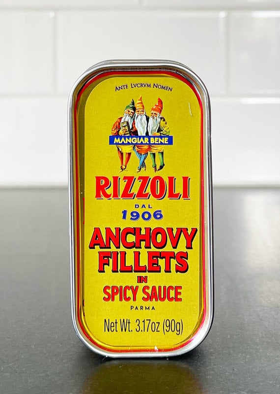 Rizzoli Anchovy Fillets in Spicy Sauce