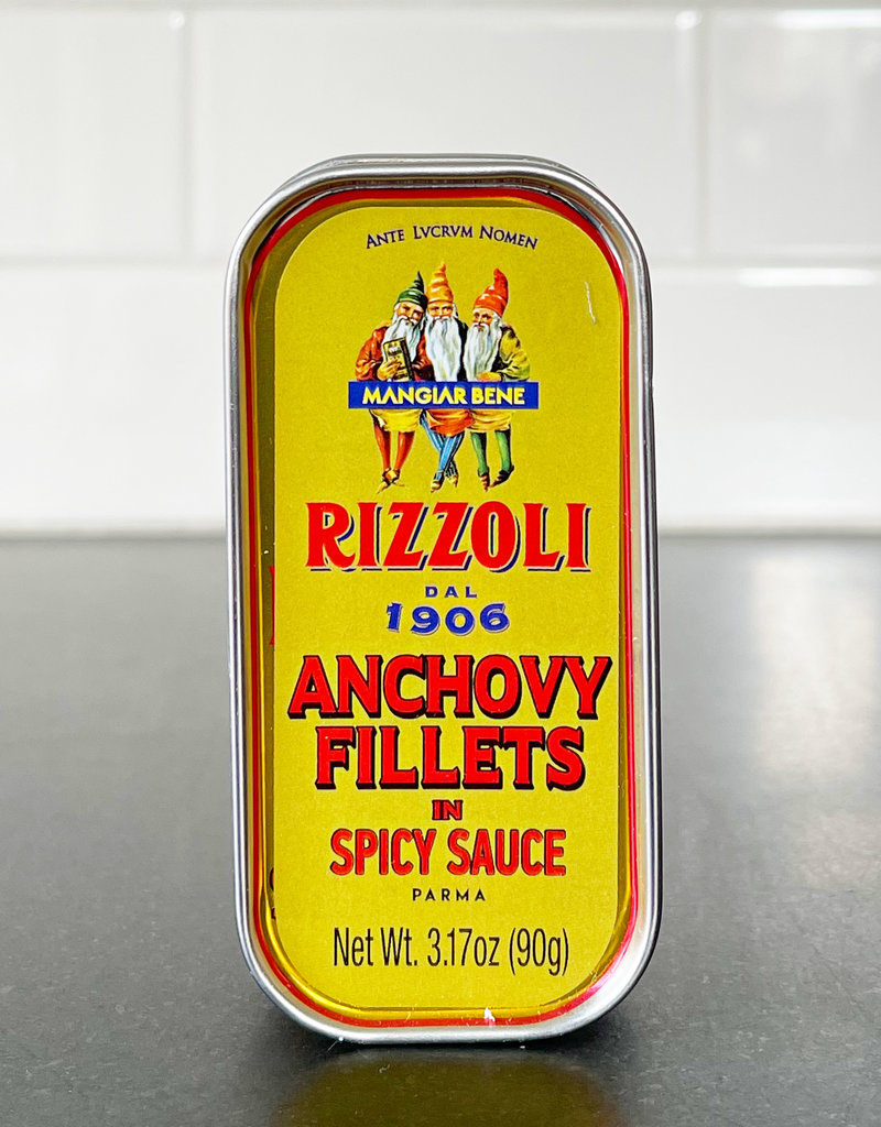 Rizzoli Anchovy Fillets in Spicy Sauce