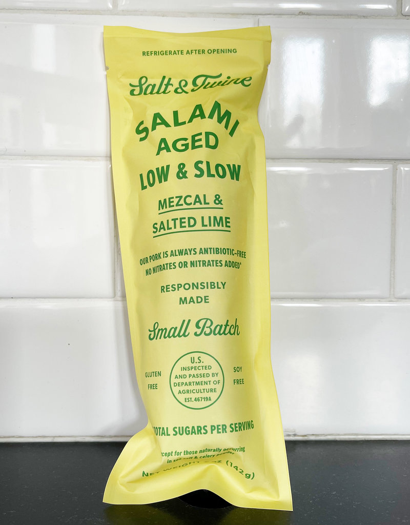 Salt & Twine Mezcal & Salted Lime Salami