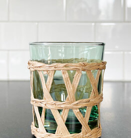 Countryside Chic Lattice Double Old Fashioned Glass