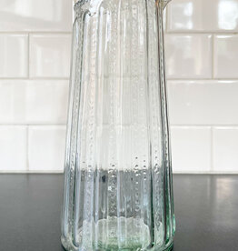 Ruffle Glass Carafe