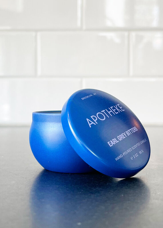Apotheke Earl Grey Bitters Mini Tin Candle