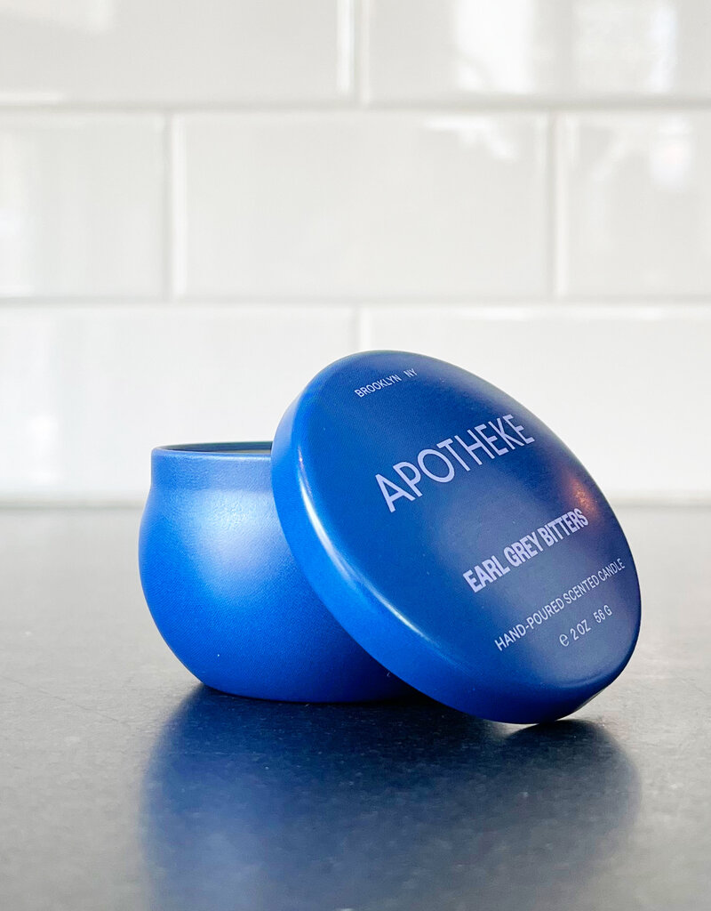 Apotheke Earl Grey Bitters Mini Tin Candle