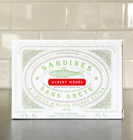 Albert Ménès Traditionally Prepared Organic Sardines