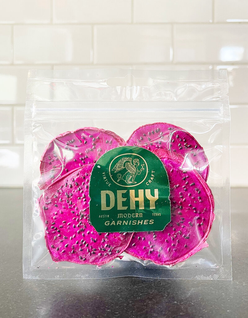 DEHY Red Dragon Fruit Garnished