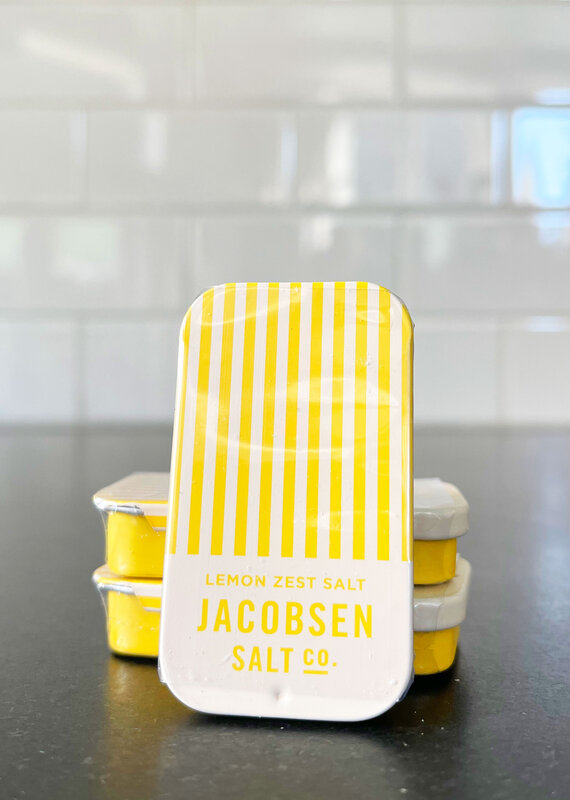 Jacobsen Salt Co. Lemon Zest Salt Slide Tin