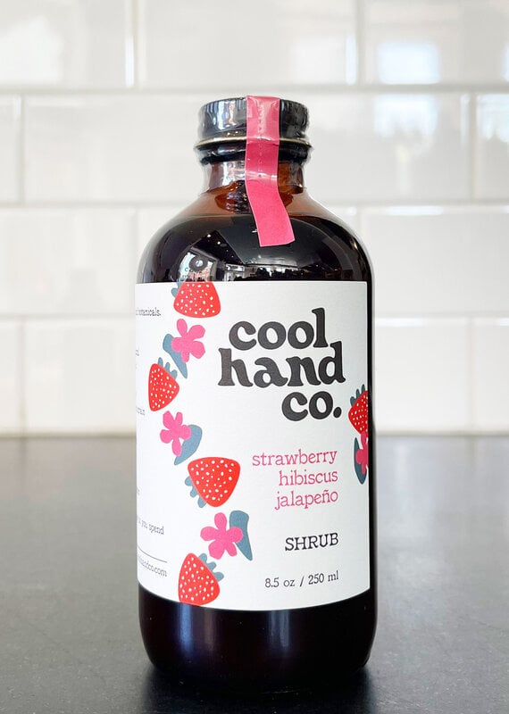 Cool Hand Co. Strawberry Hibiscus Jalapeño Shrub