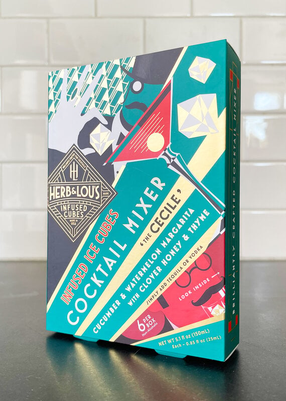 Herb & Lou's Infused Cubes Cecile - 6 pack