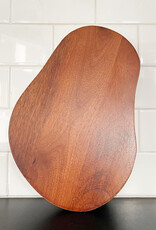 Mango Wood Kidney Shaped Cheese Board - Dark