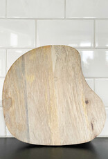 Mango Wood Kidney Shaped Cheese Board - Light