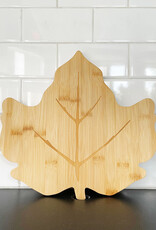 Leaf Shaped Bamboo Board