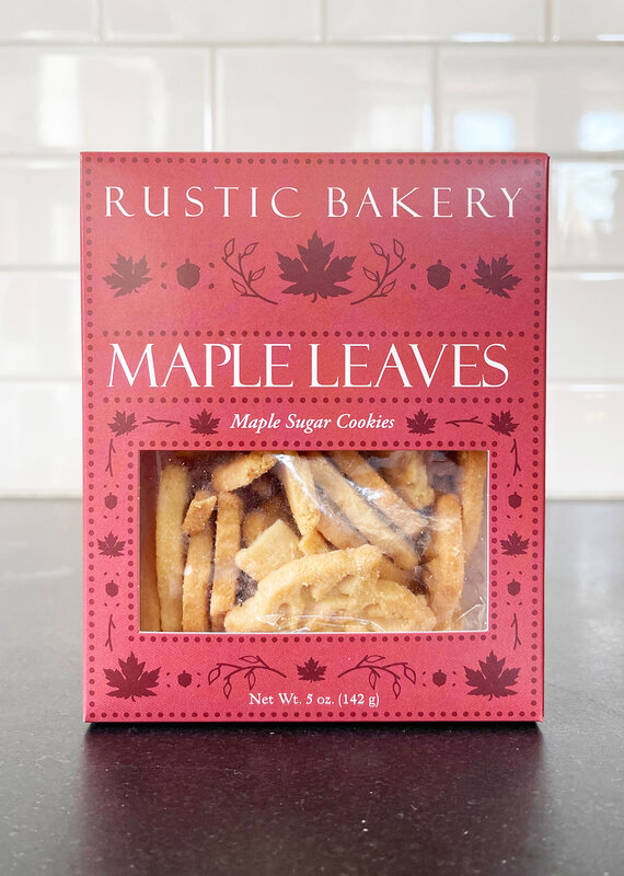 Rustic Bakery Maple Leaf Cookies