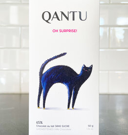 Qantu Cat Milk Chocolate Bar