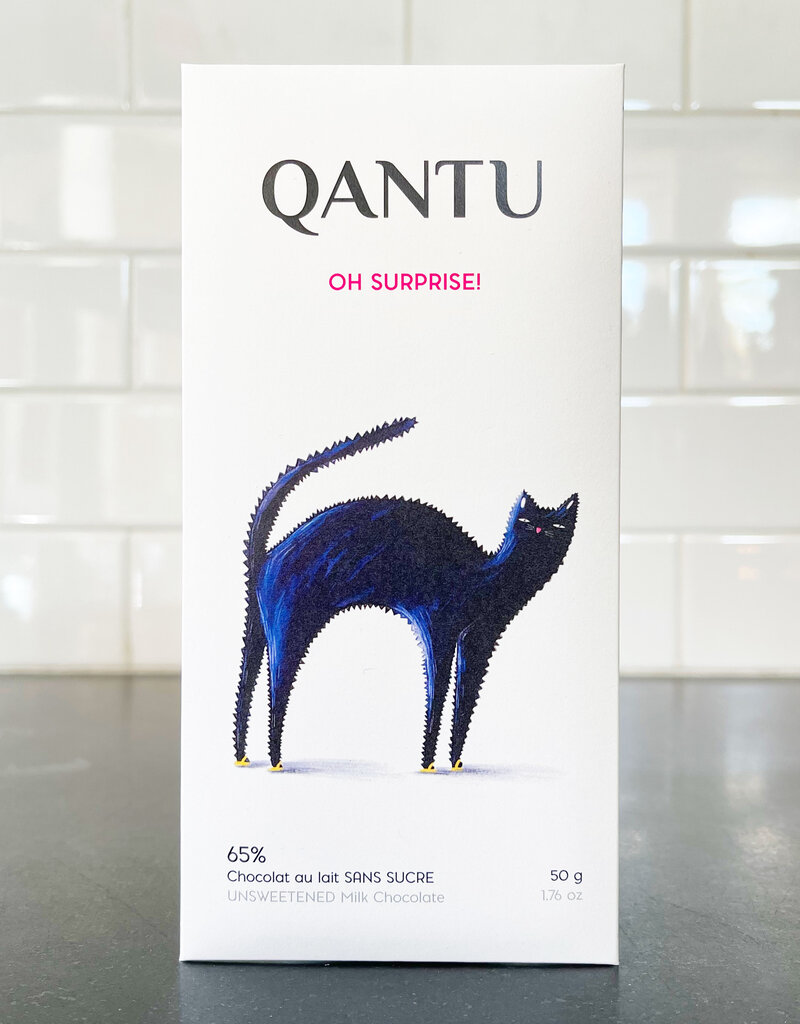 Qantu Cat Milk Chocolate Bar