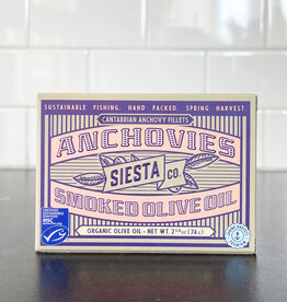 Siesta Co. Cantabrian Anchovies in Smoked Olive Oil
