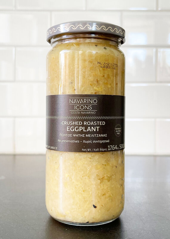 Hellenic Farms Navarino Icons Crushed Eggplant Dip