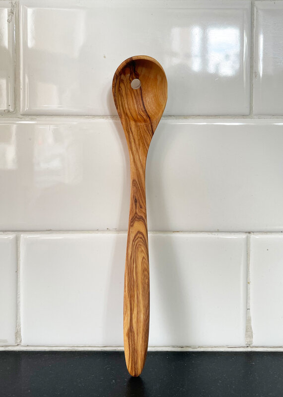 Be Home Olive Wood Olive Spoon