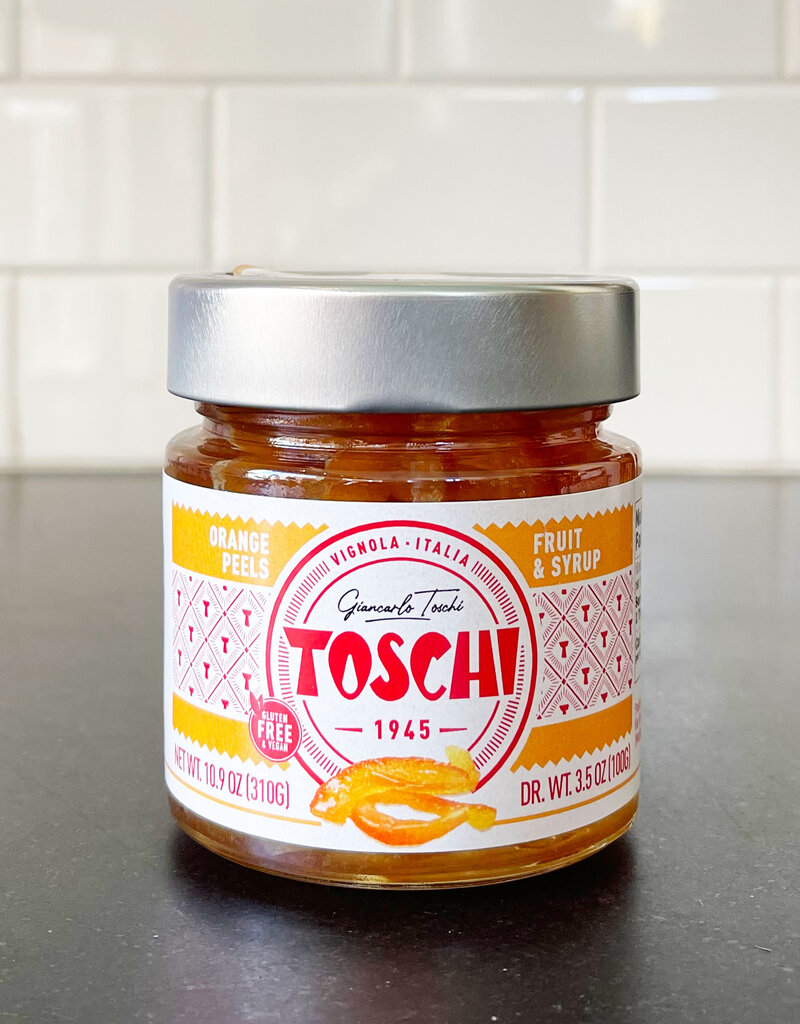 Toschi Candied Orange Peels in Syrup