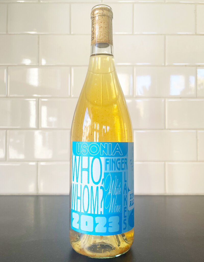 Usonia Wines "Who, Whom?" 2023 Skin Contact