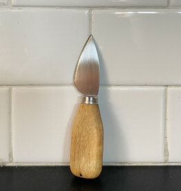 Blooming Stainless Steel & Acacia Cheese Knife