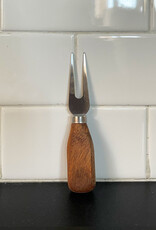 Blooming Stainless Steel & Acacia Cheese Knife