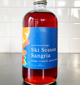 Wood Stove Kitchen Ski Season Sangria