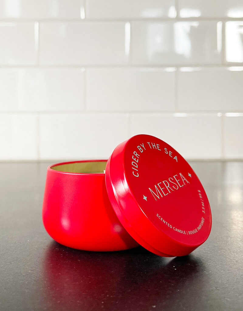 Mer|Sea Cider By The Sea Tin Candle