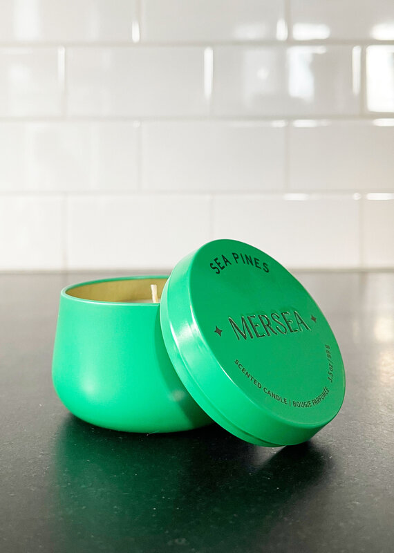 Mer|Sea Tin Candle Sea Pines