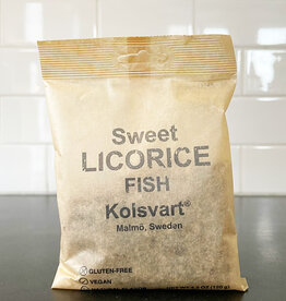 Kolsvart Sweet Licorice Swedish Fish