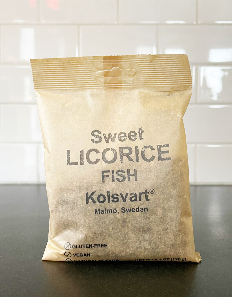 Kolsvart Sweet Licorice Swedish Fish